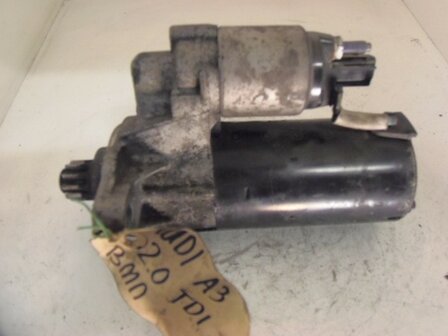 Startmotor 1,7 kW Volkswagen Audi Seat Skoda DSG Aut. gebruikt 6 mnd. garantie