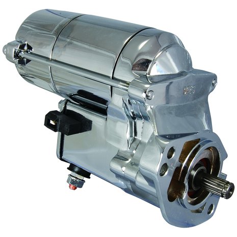 Startmotor Harley-Davidson 1993-2006 nieuw chrome uitvoering 2,0KW